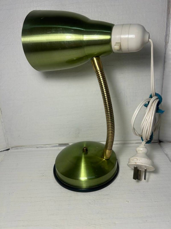 Vintage Retro Green Adonised Table lamp