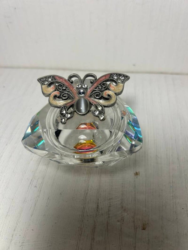 Triangular Colourful Butterfly Container