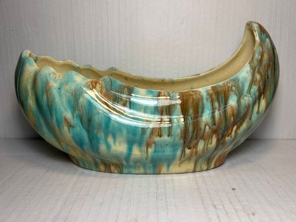 Vintage Drip Glaze Trough
