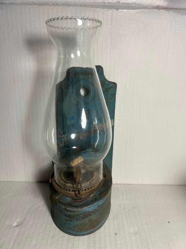 Vintage Wall Mounted Kerosene Lamp