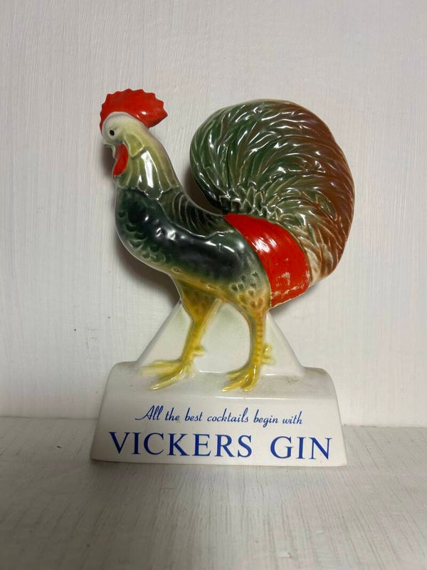 Vickers Gin Famous since 1750 Rooster by Dianna of Australia