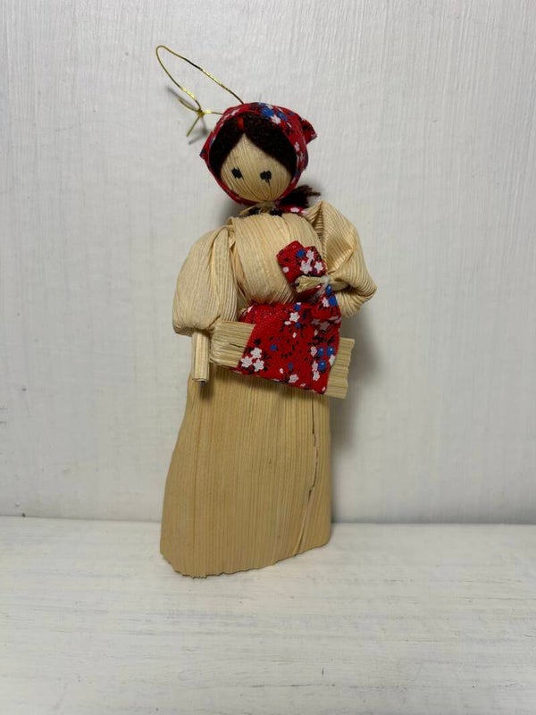 Vintage Corn Husk Doll