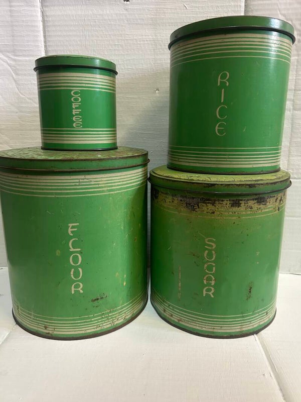 Vintage Kitchen Cannisters, made by Willow Australia (Copy)