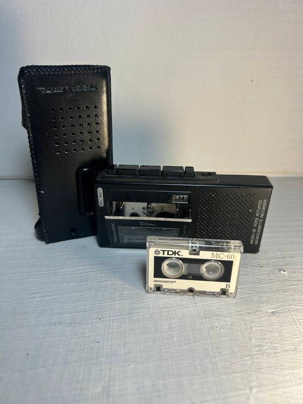 Vintage 1980’s Micro-Cassette Recorder