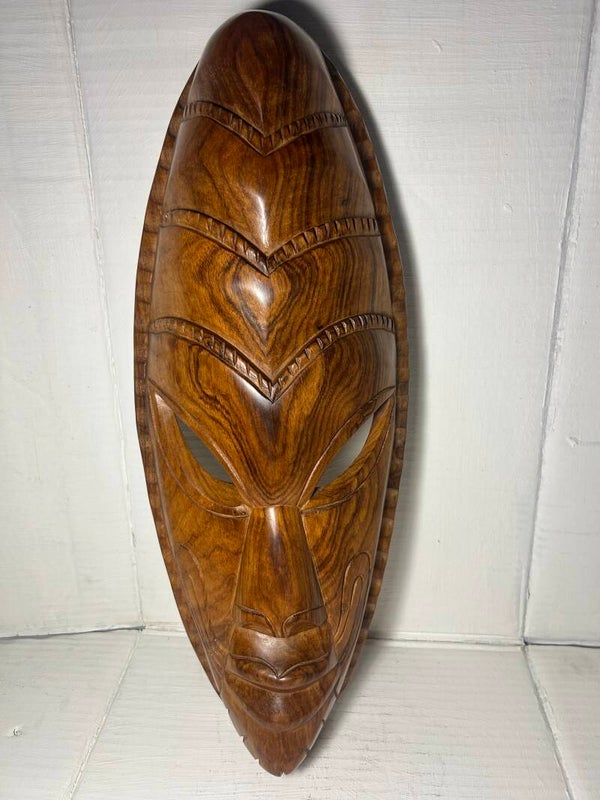 Traditional Pacific Island or Polynesian Wall Mask