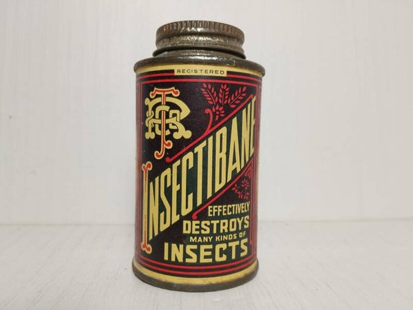 Vintage Insectibane Tin