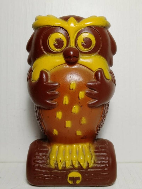 Vintage Hooter the owl bank , Telecom.