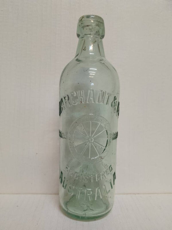 Antique Marchant's Riley bottle.