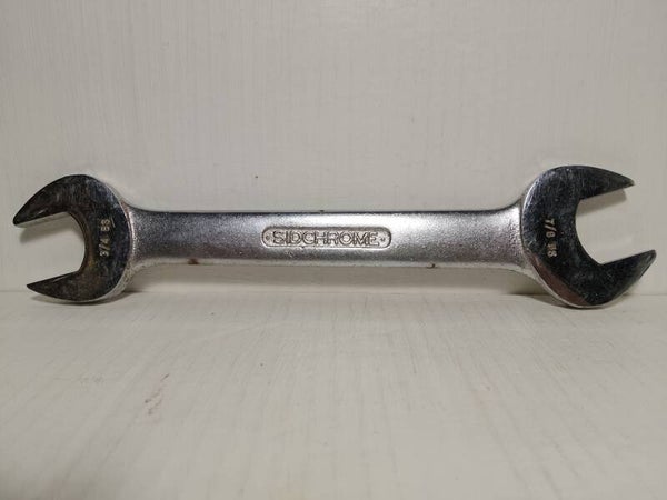Vintage sidchrome 7/8 3/4 BS spanner.