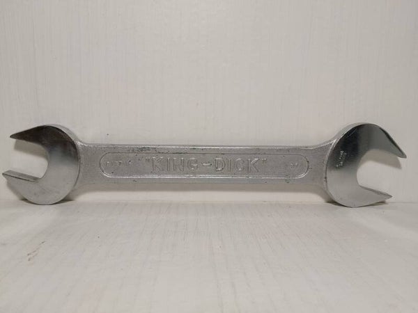 Vintage King Dick 1 7/16 AF 1 1/4 AF spanner.