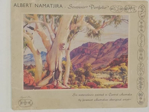 Albert Namatjira , souvenir portfolio.