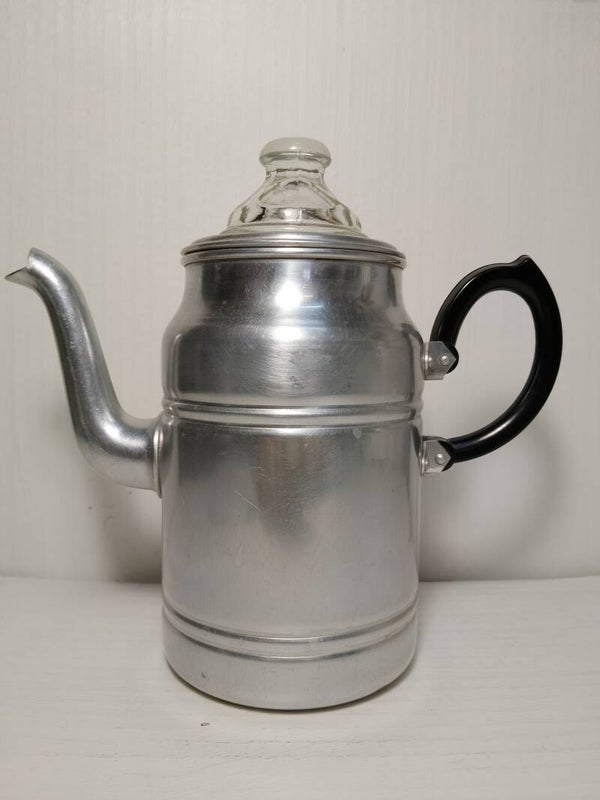 Vintage Tower brand stove top coffee percolator.
