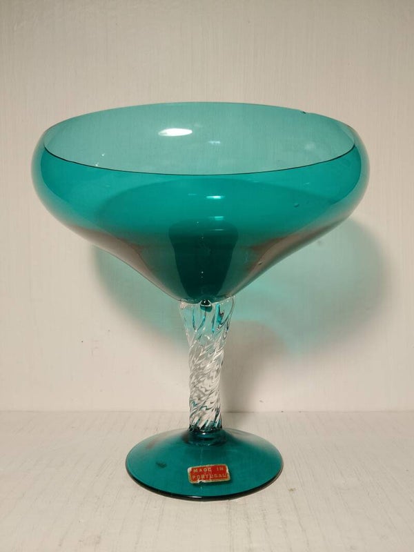 Retro vintage Large champagne glass made in Portugal