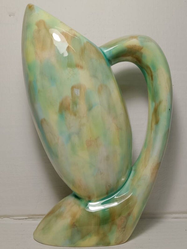 MCM Drip glazed Green Vase.