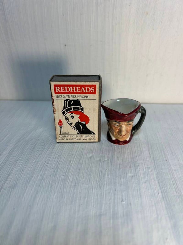 Cardinal Character Jug by Royal Doulton minature