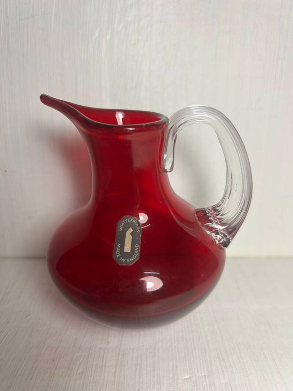 Vintage Sparrow Beaked Ewer by Whitefriars