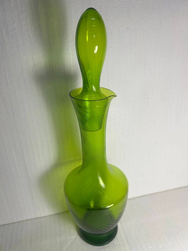 Vintage Lime Green Ewer