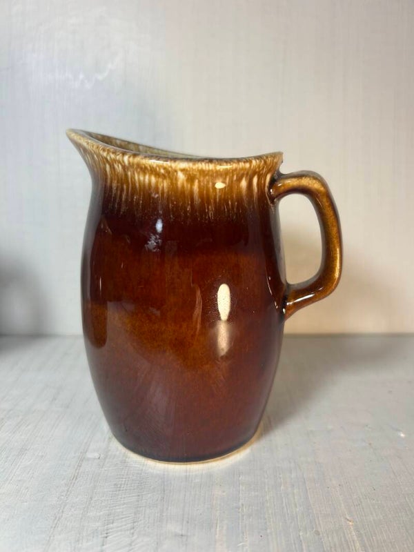 Hull Pottery Drip Glazed Milk Jug