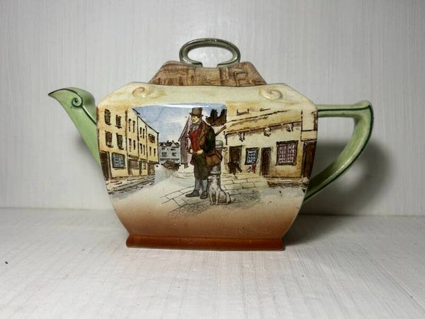 ‘Bill Sykes’ Dickens Ware Teapot by Royal Doulton