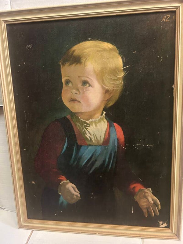 Vintage Retro’Childhood’ by Anna Zinkeisen