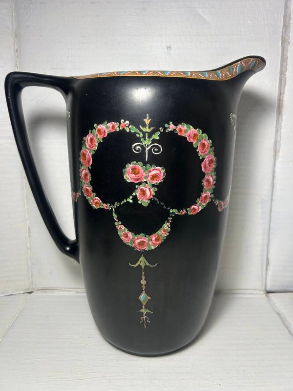 Large Black Jug by Grimwades Royal Winton