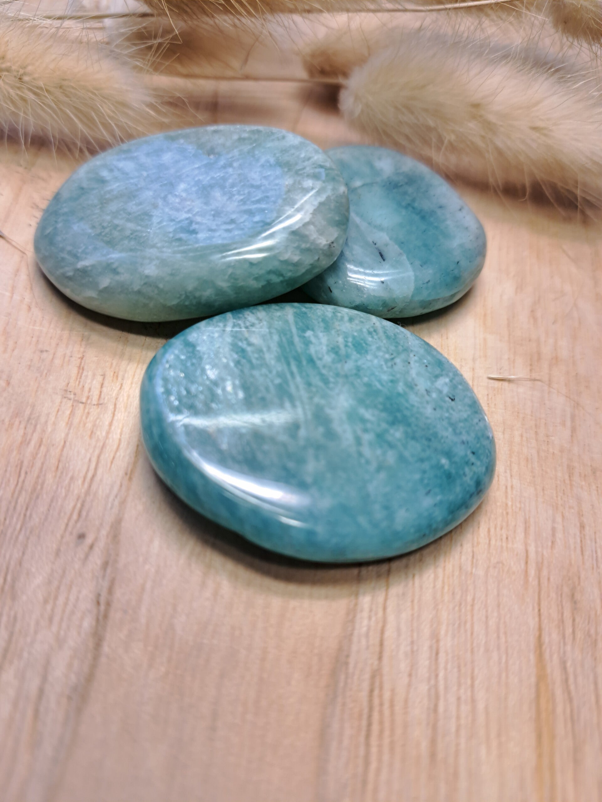 Amazoniet AA+ Oplegsteen Large 30-45mm