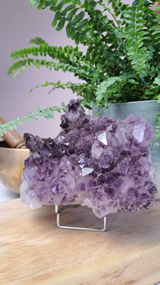Amethist cut base/cluster nr. 02