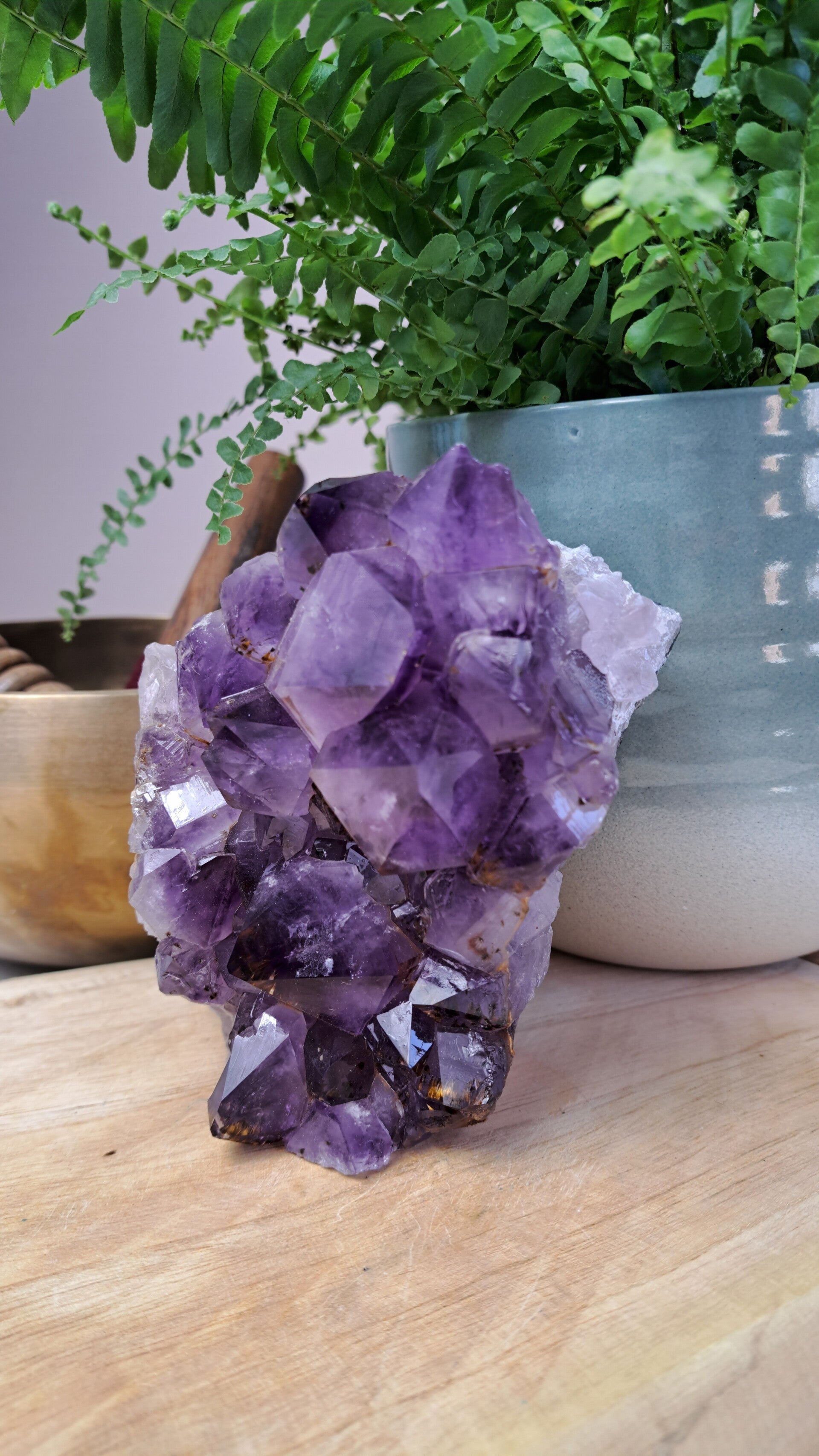 Amethist cut base/cluster nr. 04