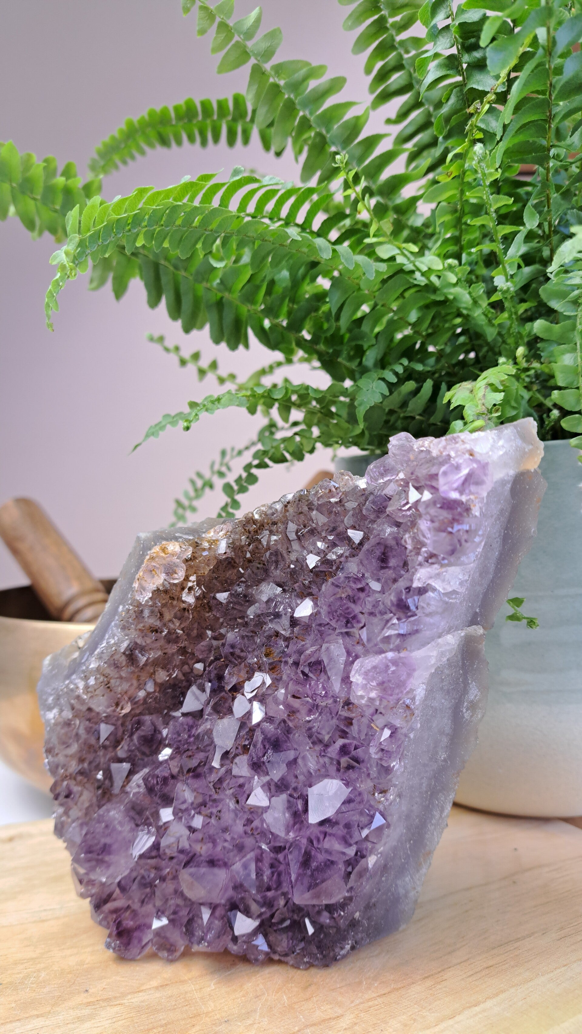 Amethist cut base/cluster nr. 09