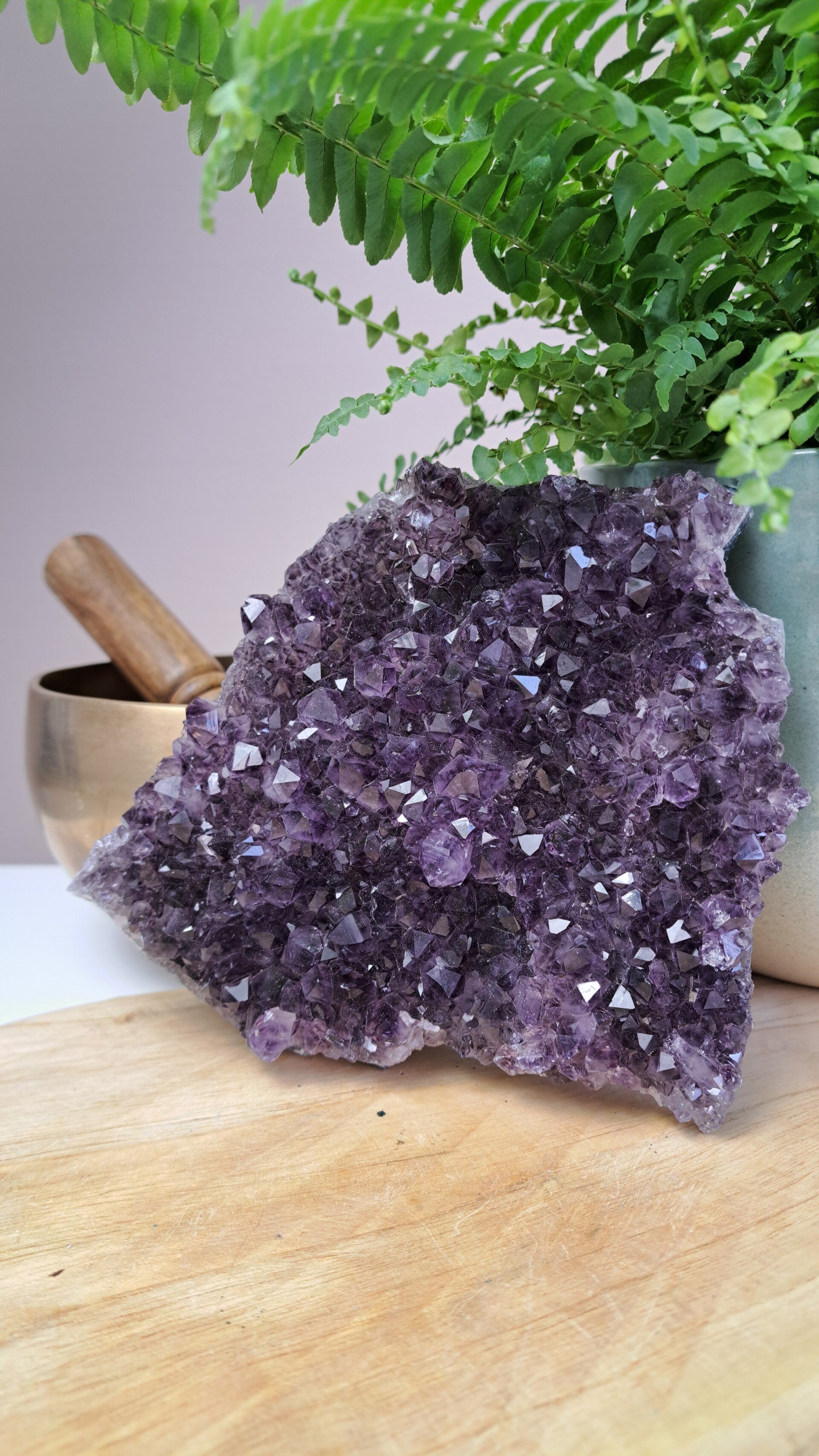 Amethist cut base/cluster nr. 13