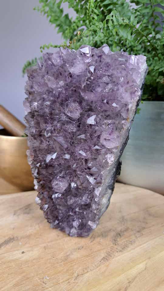Amethist cut base/cluster AM045