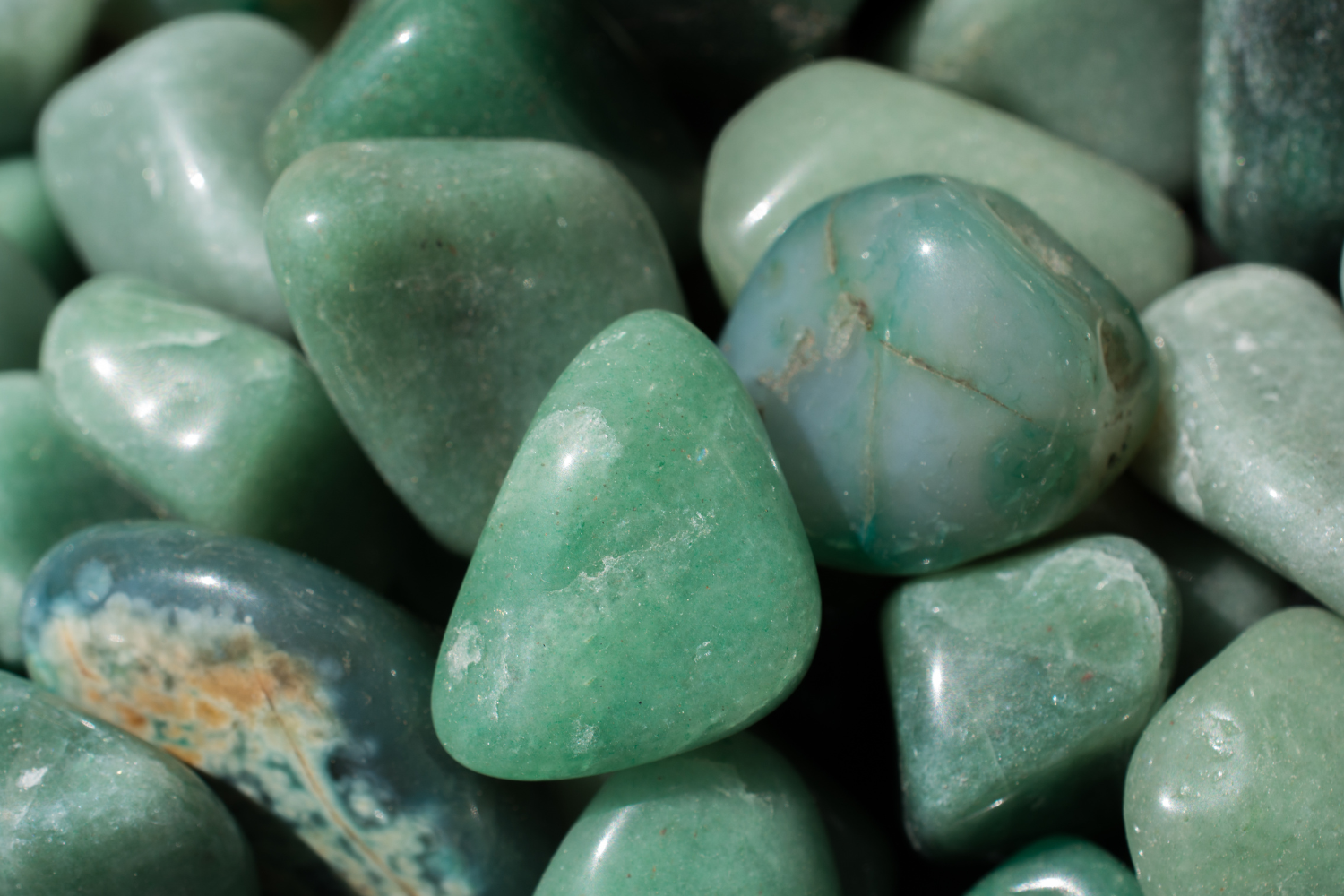 Aventurijn Helder Kristal