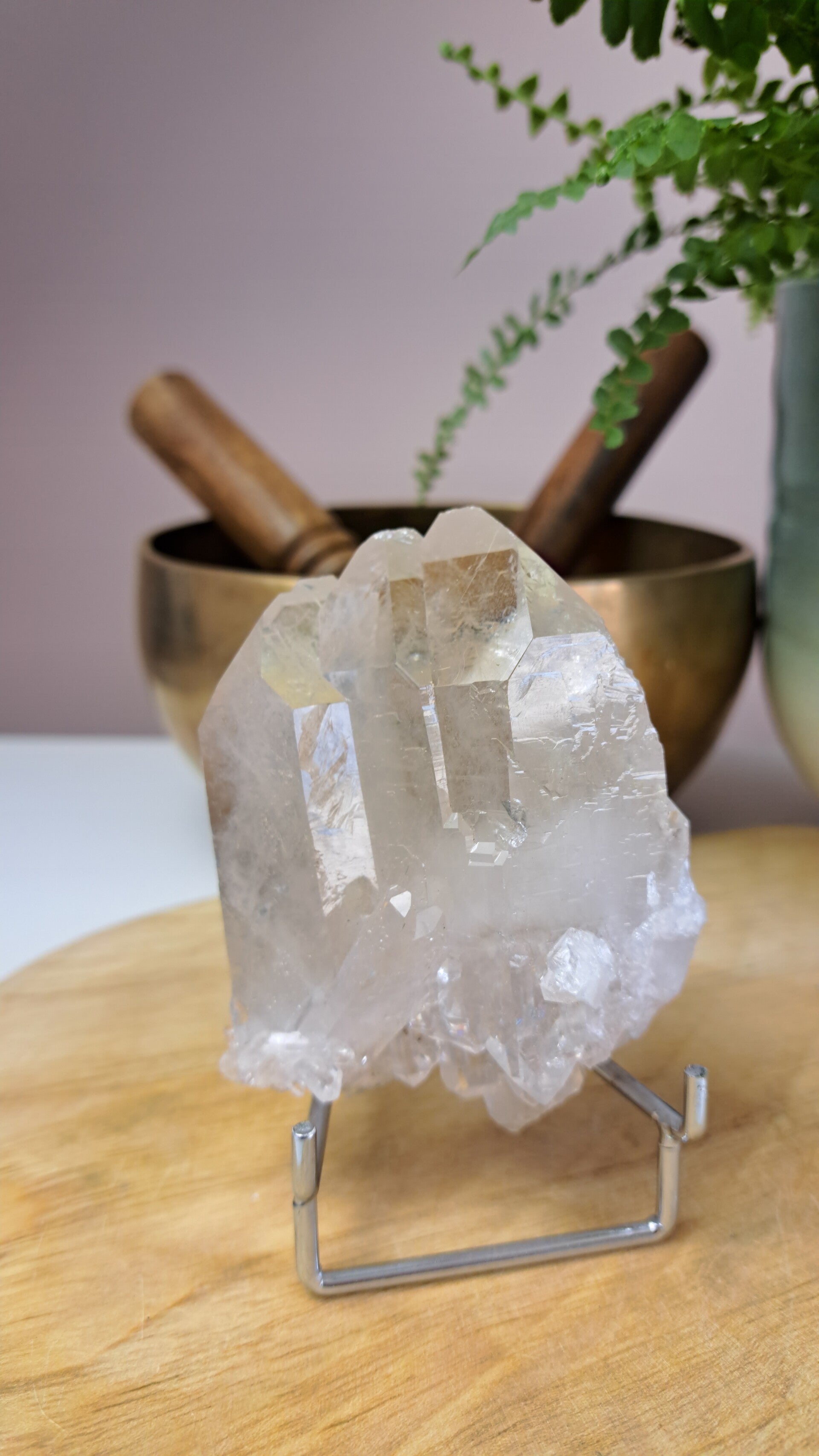 Bergkristal cluster nr. 15