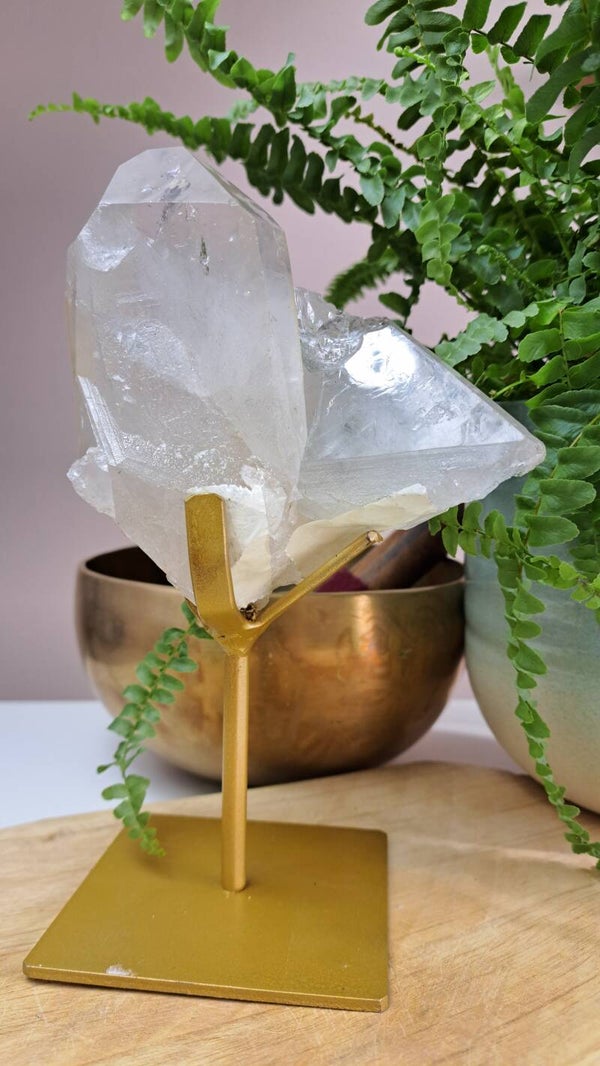 Bergkristal punten op standaard nr. 28