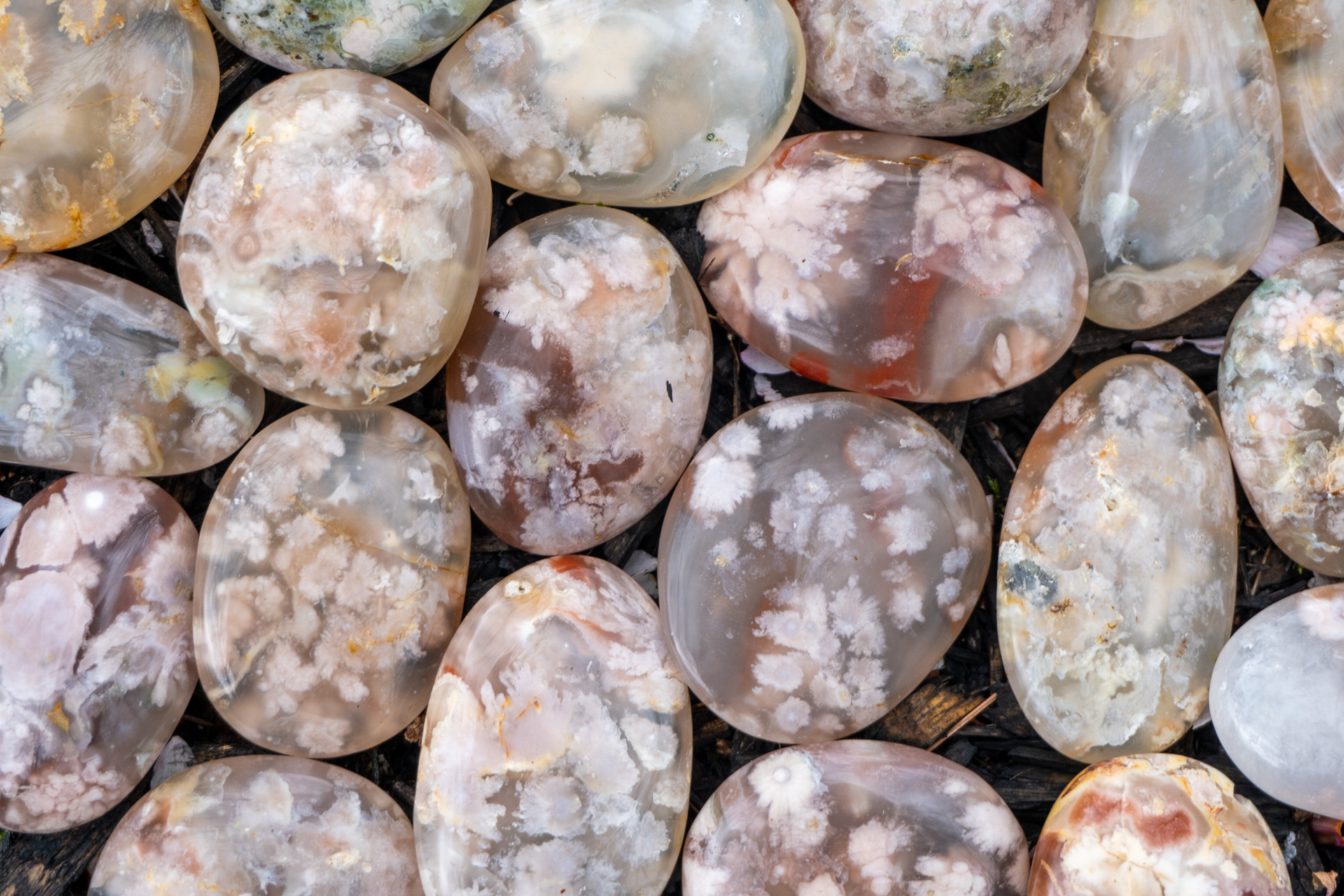 bloemagaat flower agate