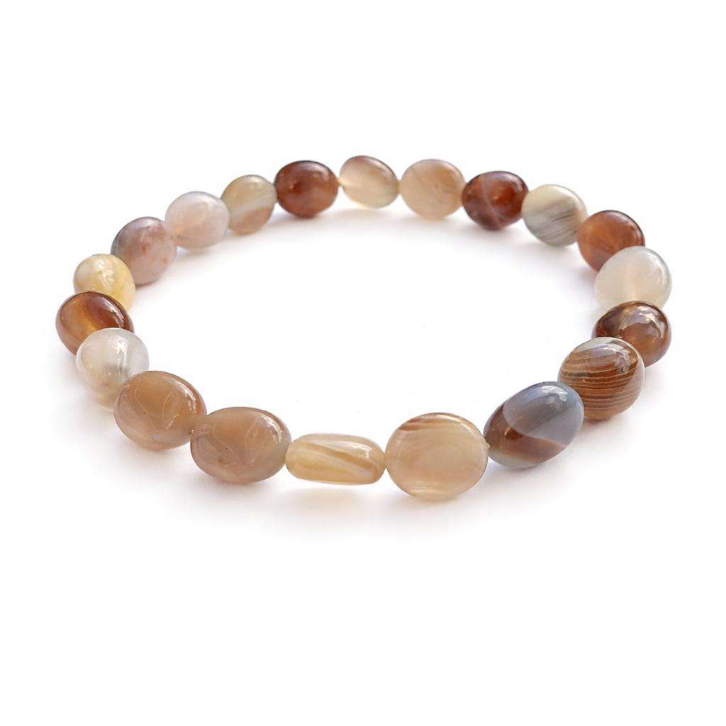 Botswana Agaat armband trommel