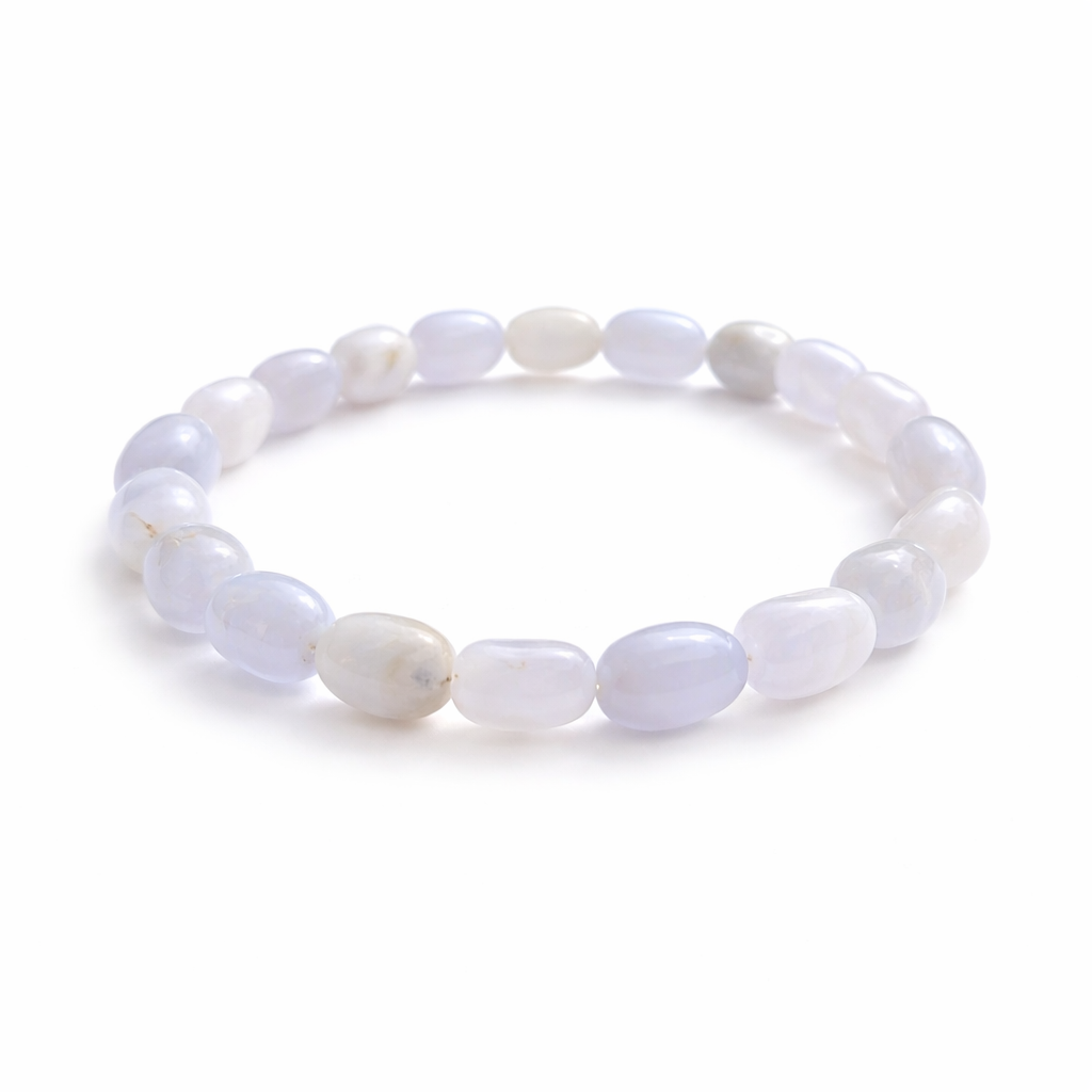 Chalcedoon Blue Lace Agaat Blauwe