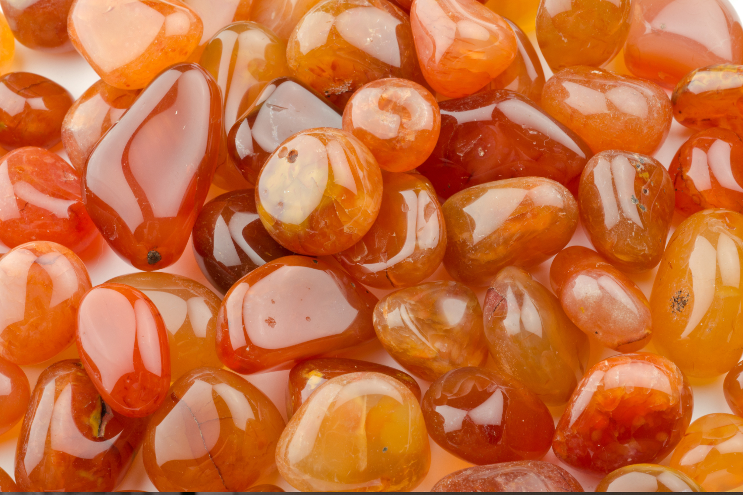 carneool oranje rood oplegstenen armbanden duimstneen chakra