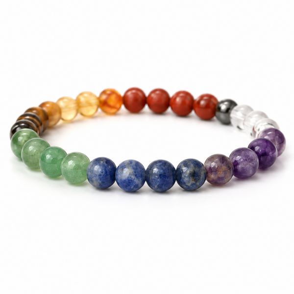 Chakra armband, de 7 chakra's