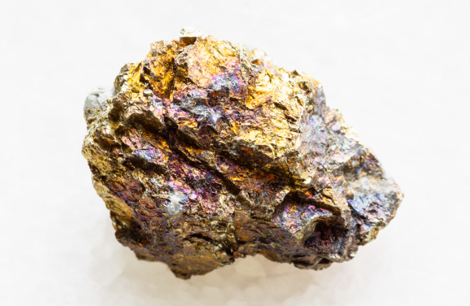 Chalcopyriet goud geel zachter inzicht openen