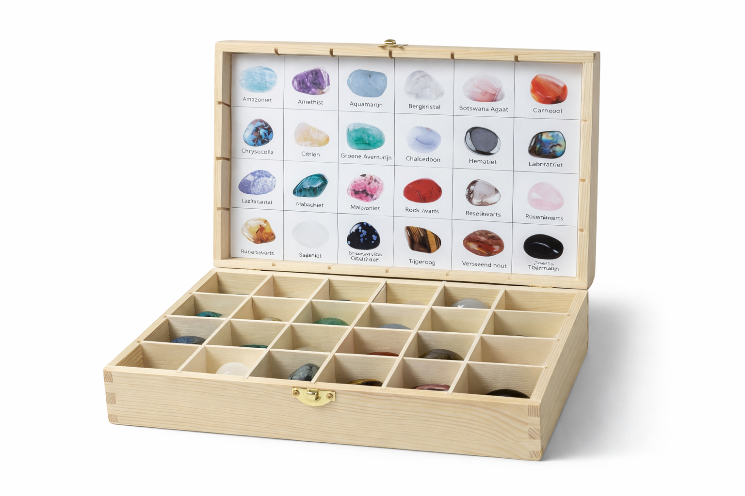 complete set edelstenen voor verzamelaar