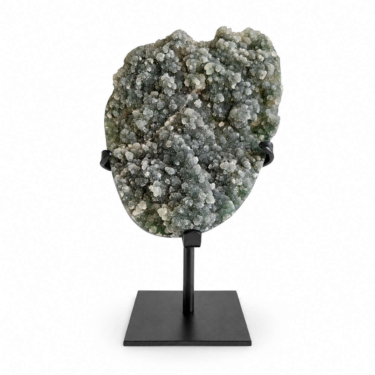 Groene Amethist & Chalcedoon op standaard nr. 5