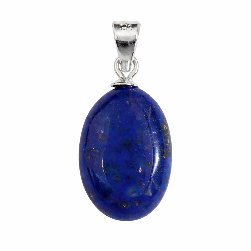 Lapis Lazuli hanger ovaal