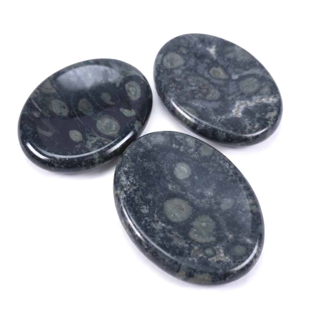 Kambaba jaspis Duimsteen | Worry stone | Stress steen