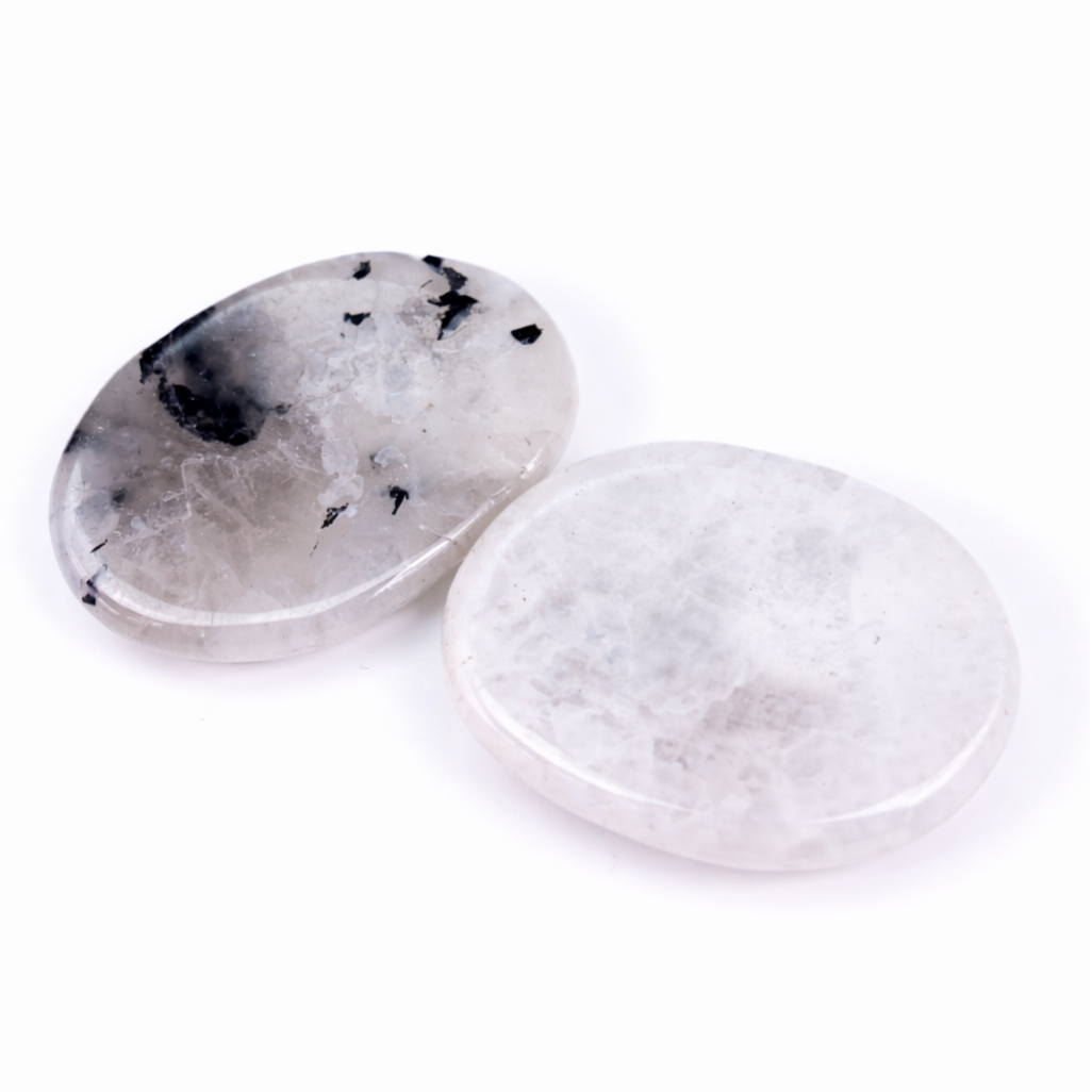 Witte Maansteen Duimsteen