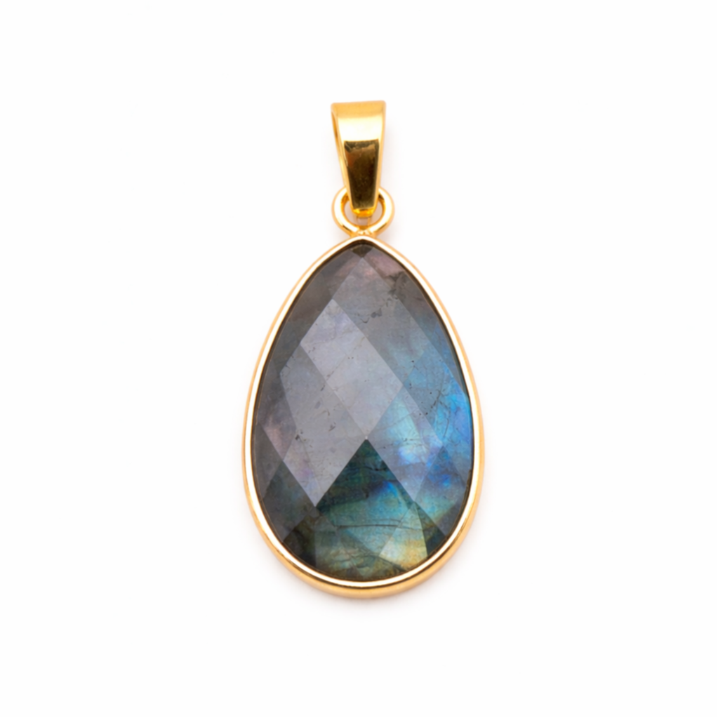 Labradoriet Hanger Facet