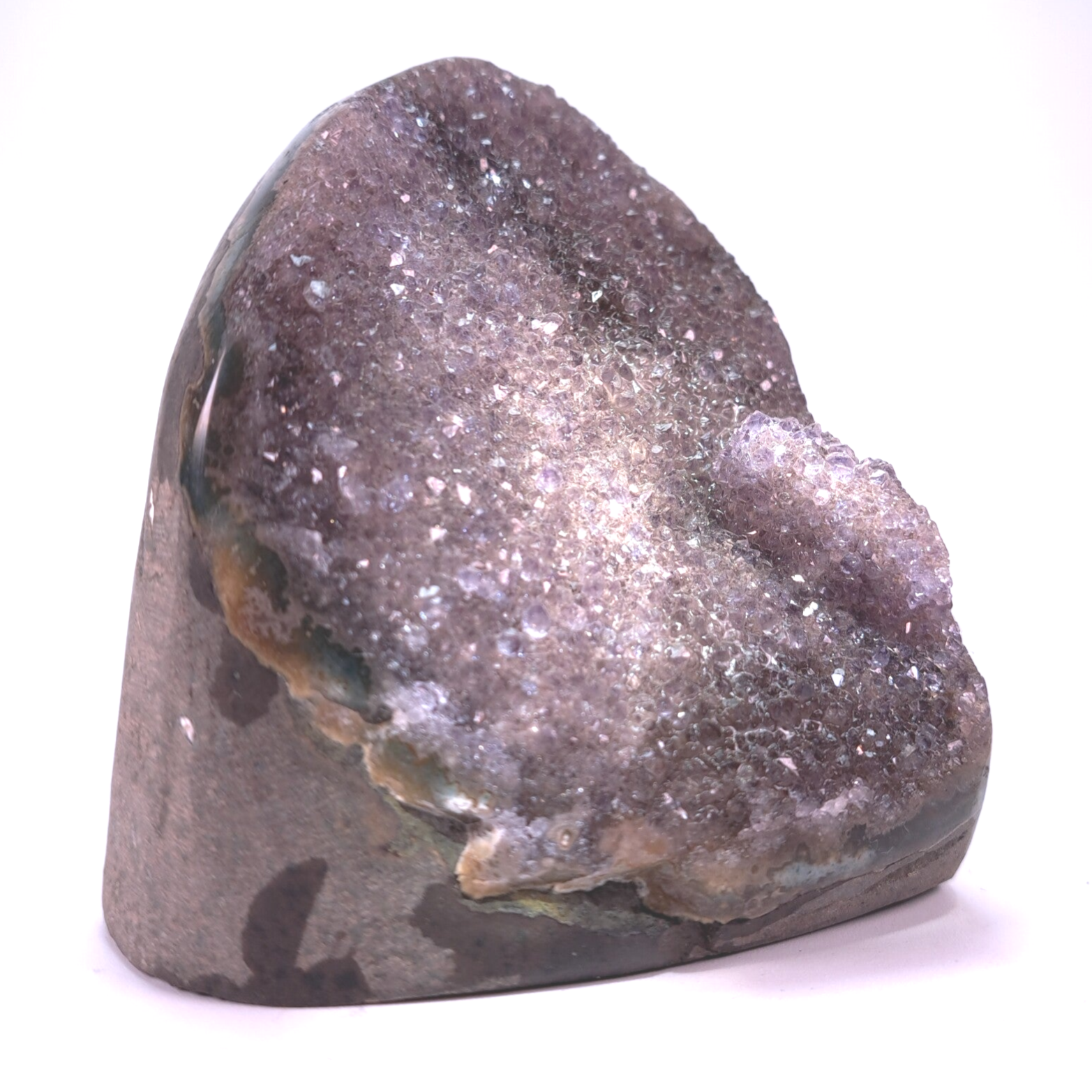 Amethist Uruguay cut base polished AMCB455