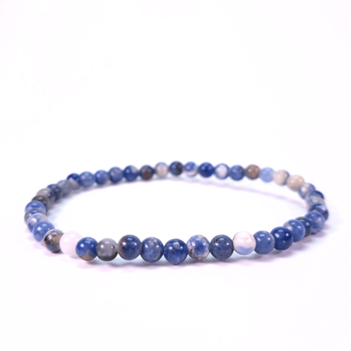 Sodaliet 4mm (armband, kogel)