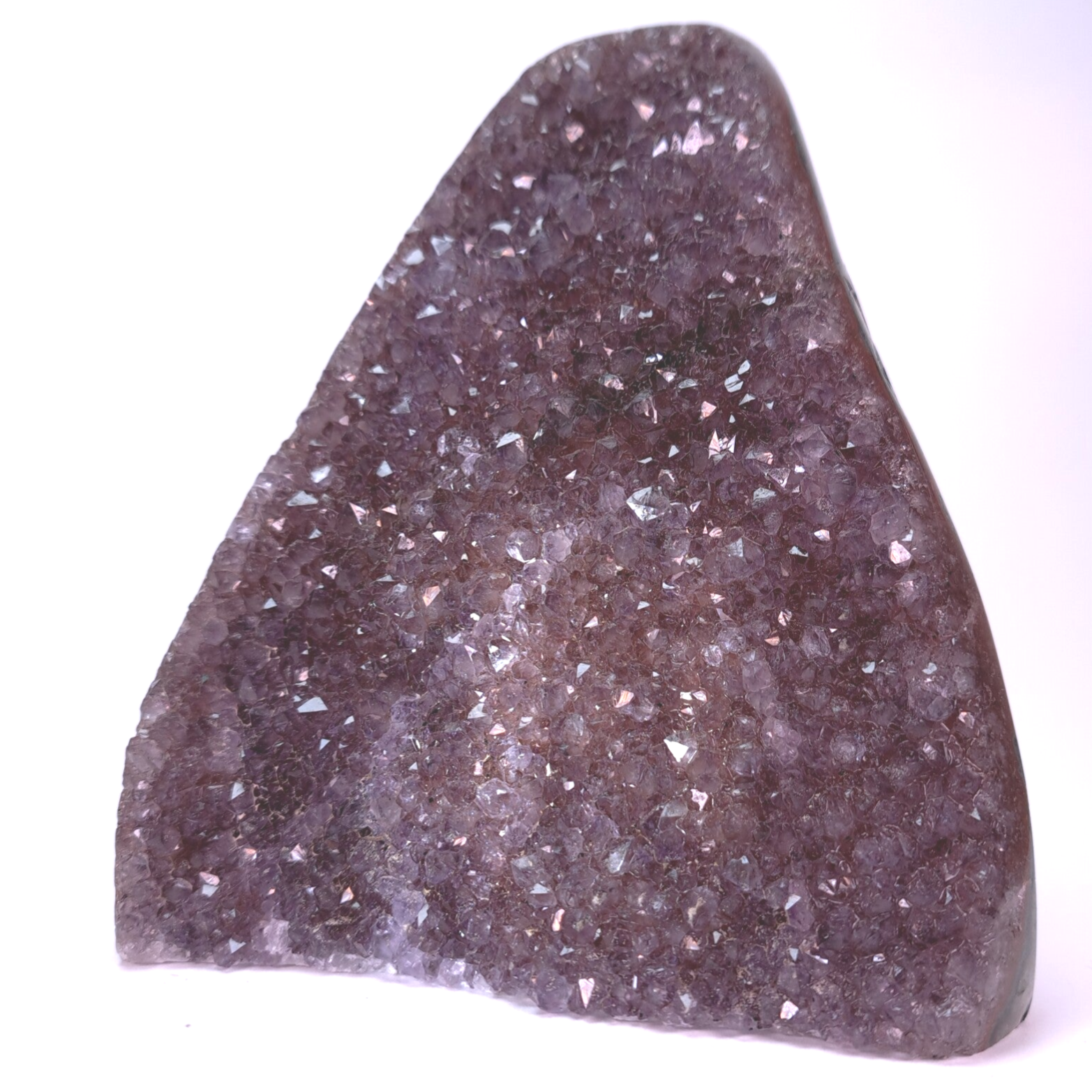 Amethist Uruguay cut base polished AMCB450