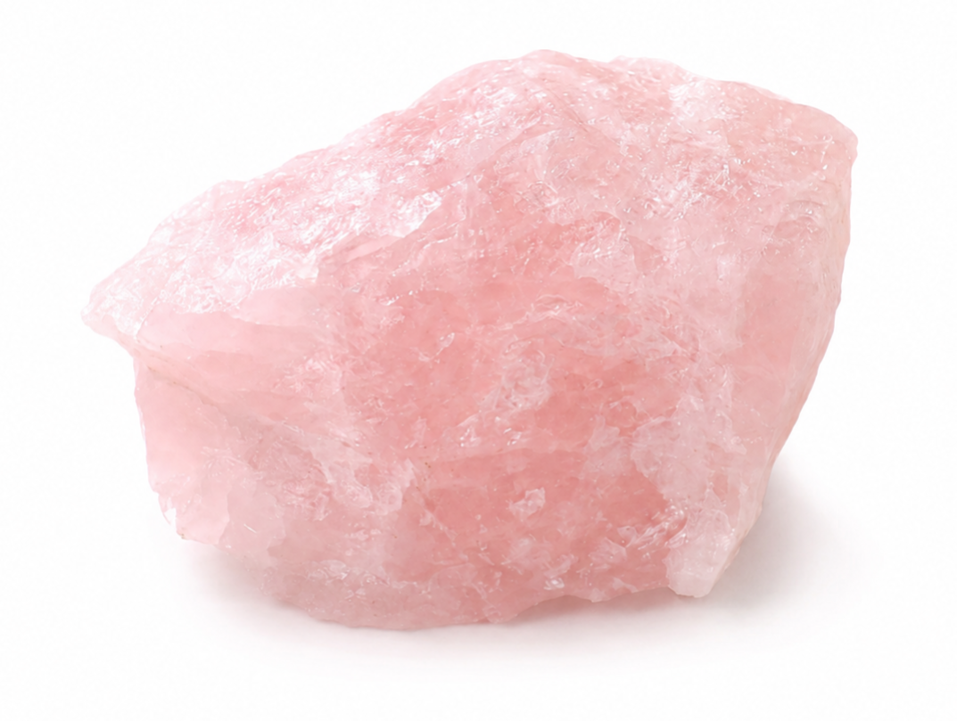 rozenkwarts rose Quartz ruw 